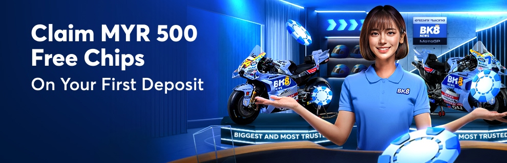 BK8 · Cip deposit pertama