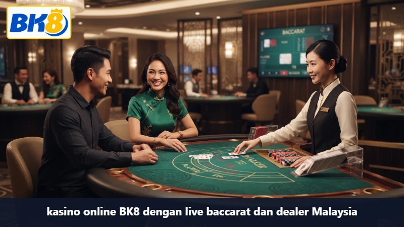 kasino online BK8 dengan live baccarat dan dealer Malaysia